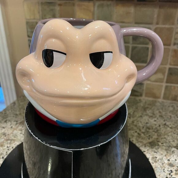 Disney Exclusive Mr. Toad Stoneware Sculpted Mug NWT! - Picture 1 of 13